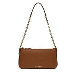 Torebka MICHAEL Michael Kors. Brązowe kopertówki MICHAEL Michael Kors, bez wzorów, wizytowe, bez dodatków. Za 729.99 zł.