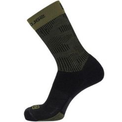 Skarpety Unisex Dla Dorosłych X Ultra Mid Cut. Zielone skarpetki Salomon, bez wzorów. Za 124.99 zł.