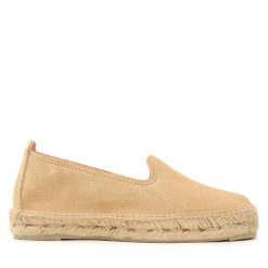 Espadryle Manebi. Brązowe espadryle Manebi, bez wzorów, bez obcasa. Za 549.99 zł.