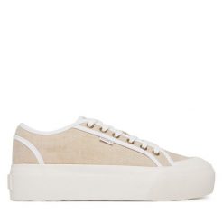 Trampki Roxy. Brązowe trampki Roxy, bez wzorów, bez zapięcia. Za 219.99 zł.