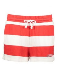 Adidas Szorty w kolorze czerwono-białym rozmiar: 34. Białe szorty adidas, bez wzorów, z bawełny. Za 48.39 zł.