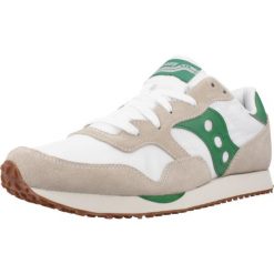 Buty SAUCONY DXN TRAINER Biały. Białe buty do biegania Saucony, bez wzorów, z materiału, bez zapięcia, do biegania. Za 366.99 zł.