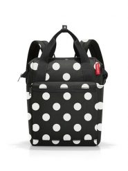 Reisenthel Plecak "Allrounder R" w kolorze czarno-białym - 31 x 39 x 17 cm rozmiar: onesize. Białe plecaki Reisenthel, bez wzorów, z materiału, na ramię, bez dodatków. Za 130.19 zł.