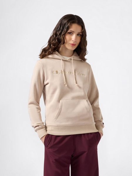 Champion Bluza w kolorze beżowym rozmiar: M. Brązowe bluzy Champion, m, bez wzorów, z bawełny, bez ramiączek, z kapturem. Za 105.14 zł.