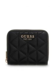 Guess Portfel Paisleigh Slg SWQG98 83137 Czarny. Czarne portfele Guess, z aplikacjami, ze skóry. Za 219.99 zł.
