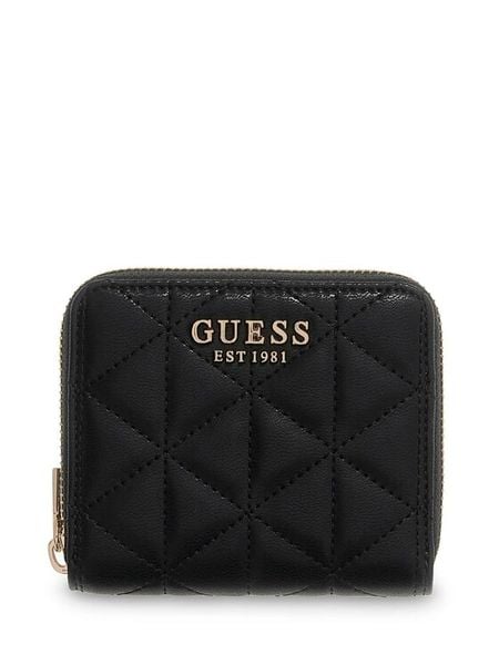 Guess Portfel Paisleigh Slg SWQG98 83137 Czarny. Czarne portfele Guess, z aplikacjami, ze skóry. Za 219.99 zł.