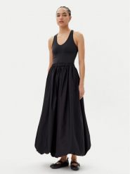 PINKO Spódnica maxi Johnny 105214 A2LD Czarny Regular Fit. Czarne spódnice Pinko, m, bez wzorów, z bawełny, maxi. Za 1,099.00 zł.