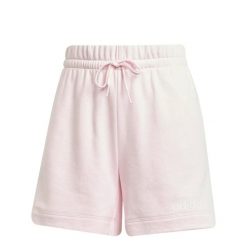 Szorty damskie adidas Essentials Linear French Terry. Czerwone szorty sportowe adidas, bez wzorów, z bawełny, do biegania. Za 151.55 zł.