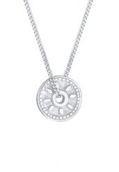 Elli Damska moneta wisiorek Słońce Antique Vintage Trend w srebrze próby 925 Sterling Silver Naszyjniki 1 ct Damski. Szare naszyjniki Elli, z materiału, srebrne. Za 293.99 zł.