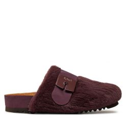 Klapki Scholl. Fioletowe klapki Scholl, bez wzorów, bez obcasa, bez zapięcia. Za 319.99 zł.