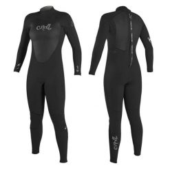 Kombinezony damskie O'Neill Epic 5/4 Back Zip Full. Czarne kombinezony O'Neill, l, bez wzorów, z jersey, bez kołnierzyka, bez ramiączek. Za 1,192.90 zł.