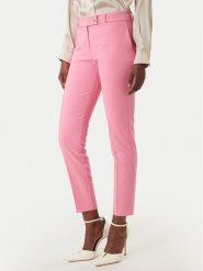 Rinascimento Spodnie materiałowe CFC0128638003 Różowy Regular Fit. Czerwone spodnie materiałowe Rinascimento, bez wzorów, z materiału. Za 399.99 zł.