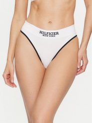 Tommy Hilfiger Figi klasyczne UW0UW05339 Biały. Białe figi Tommy Hilfiger, bez wzorów, z bawełny. Za 89.99 zł.