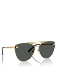 Versace Okulary przeciwsłoneczne 0VE2267 100287 Złoty. Żółte okulary przeciwsłoneczne Versace, bez wzorów, z tworzywa sztucznego, złote. Za 1,009.00 zł.