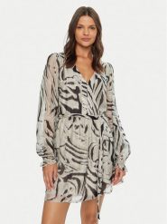 Guess Sukienka codzienna Marcelle W4BK41 WE550 Biały Regular Fit. Białe sukienki Guess, na co dzień, s, z aplikacjami, z wiskozy, bez kołnierzyka, bez ramiączek, proste. Za 409.99 zł.
