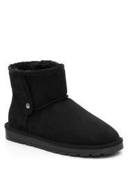 ISLAND BOOT Botki zimowe "Christie" w kolorze czarnym rozmiar: 41. Czarne botki Island Boot, bez wzorów, z materiału, bez obcasa, bez zapięcia. Za 151.17 zł.