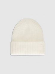 4F Czapka zimowa damska - beżowa S. Brązowe czapki zimowe 4f, bez wzorów, klasyczne. Za 49.99 zł.