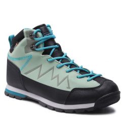 Trapery Sprandi. Zielone traperki Sprandi, bez wzorów, bez obcasa, bez zapięcia. Za 149.99 zł.