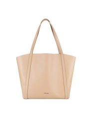 Gino Rossi Torebka WEN-17 Beżowy. Brązowe shopper bag Gino Rossi, bez wzorów, z tworzywa sztucznego, bez dodatków. Za 249.99 zł.