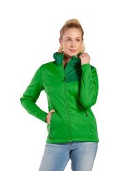 Kurtka damska Erima Softshell Performance. Zielone kurtki przejściowe sportowe Erima, m, bez wzorów, z materiału, z kapturem, trekkingowe. Za 240.85 zł.