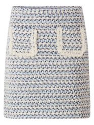 Rich&Royal Spódnica w kolorze biało-niebieskim rozmiar: M. Białe spódnice Rich&Royal, m, bez wzorów, mini. Za 201.08 zł.