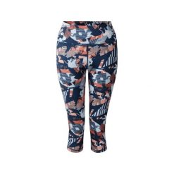 Damskie legginsy 3/4 Dare 2B Influential II. Brązowe legginsy Dare 2b, bez wzorów, z elastanu. Za 70.30 zł.