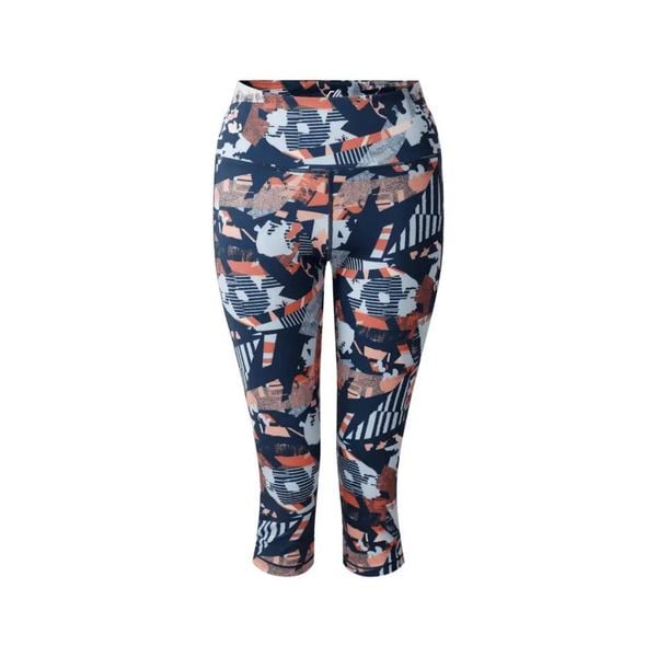 Damskie legginsy 3/4 Dare 2B Influential II. Brązowe legginsy Dare 2b, bez wzorów, z elastanu. Za 165.50 zł.