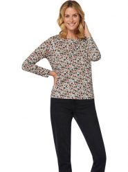 WITT WEIDEN Bluzka w kolorze kremowym rozmiar: 42. Brązowe bluzki WITT WEIDEN, bez wzorów, z bawełny, bez kołnierzyka, bez ramiączek. Za 26.99 zł.