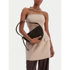 Torebka GINO ROSSI. Brązowe torebki klasyczne Gino Rossi, bez wzorów, klasyczne, bez dodatków. Za 220.99 zł.