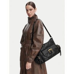 Torebka Liu Jo. Czarne torebki klasyczne Liu Jo, bez wzorów, klasyczne, bez dodatków. Za 679.99 zł.