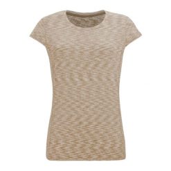 T-shirt Damski Hyperdimension II. Brązowe t-shirty Regatta, bez wzorów, sportowe, bez kołnierzyka, bez ramiączek. Za 94.99 zł.