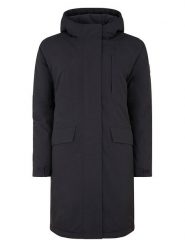 Elkline Parka zimowa "Berlin" w kolorze czarnym rozmiar: 48. Czarne płaszcze elkline, na zimę, m, bez wzorów, z puchu, bez kaptura. Za 882.66 zł.