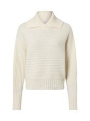 Opus sweter z dzianiny z wełną - Purika Kobiety Wełna biały, 34. Białe swetry Opus, bez wzorów, z dzianiny, bez ramiączek. Za 329.95 zł.