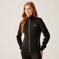 Polar turystyczny damski Newhill. Niebieskie bluzy z polaru Regatta, bez wzorów, z polaru, trekkingowe. W wyprzedaży za 159.99 zł.