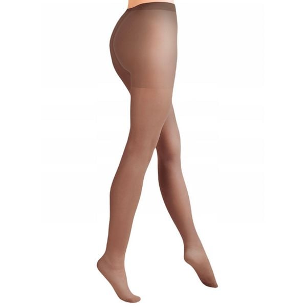 Brązowe rajstopy Gabriella Classic 20 den mocca. Brązowe rajstopy Gabriella, bez wzorów, z elastanu. Za 16.90 zł.