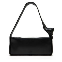 Torebka Calvin Klein Jeans. Czarne torebki klasyczne Calvin Klein Jeans, bez wzorów, z jeansu, klasyczne, bez dodatków. Za 199.99 zł.