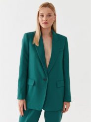 Bruuns Bazaar Marynarka Cindy BBW2548 Zielony Loose Fit. Zielone marynarki i żakiety Bruuns Bazaar, bez wzorów, z syntetyku, bez ramiączek. Za 379.99 zł.