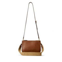 Torebka LAUREN RALPH LAUREN. Brązowe kopertówki Lauren Ralph Lauren, bez wzorów, wizytowe, bez dodatków. Za 1,199.00 zł.