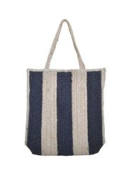BLE Shopper bag w kolorze kremowo-granatowym - 42 x 40 x 12 cm rozmiar: onesize. Brązowe shopper bag BLE, bez wzorów, z materiału, na ramię, bez dodatków. Za 93.94 zł.
