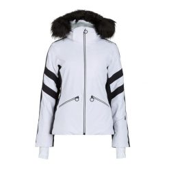 Kurtka narciarska damska CMP 35W0246 Zip Hood Synthetic Fur. Białe kurtki narciarskie CMP, na zimę, bez wzorów, bez kaptura, narciarskie. Za 1,249.00 zł.