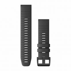 Pasek do zegarka Garmin Quickfit 22. Czarne zegarki Garmin, metalowe. Za 271.50 zł.