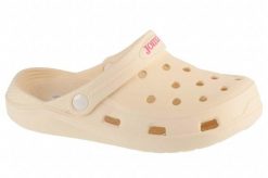 Klapki na basen damskie, S.Froc Lady 25 SFROCLS. Brązowe klapki Joma, bez wzorów, z materiału, sportowe, bez obcasa, bez zapięcia. Za 89.99 zł.