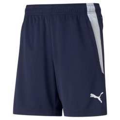 Spodenki dziecięce Puma Team Liga Training. Białe szorty Puma, bez wzorów, sportowe. Za 157.00 zł.