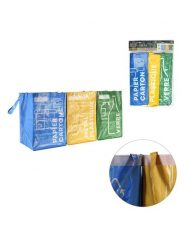 Éco concept planet Torby w kolorze niebieskim, żółtym i zielonym do recyclingu - 80 x 40 x 25 cm rozmiar: onesize. Niebieskie shopper bag éco concept planet, bez wzorów, bez dodatków. Za 48.28 zł.