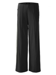 Miss Lagotte Spodnie w kolorze czarnym rozmiar: 38. Czarne spodnie materiałowe Miss Lagotte, bez wzorów, z materiału, z podwyższonym stanem. Za 165.99 zł.