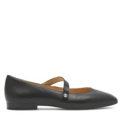 Baleriny Lasocki. Czarne baleriny Lasocki, bez wzorów, bez obcasa, bez zapięcia. Za 159.99 zł.