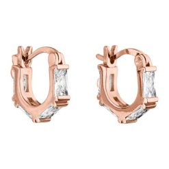 Purelei Purelei Kolczyki Kółka Laula Kolczyki koła 1 ct Damski. Białe kolczyki Purelei, z cyrkonią, pozłacane. Za 108.49 zł.