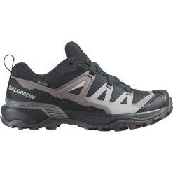 Buty trekkingowe damskie Salomon X Ultra 360 Gtx. Czarne trekkingi Salomon, bez wzorów, z gore-texu, bez zapięcia, trekkingowe, gore-tex. Za 629.99 zł.