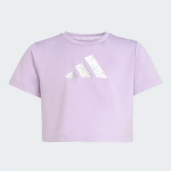 Koszulka Training Essentials Glam Print. Czarne t-shirty sportowe adidas, m, bez wzorów, z dresówki, bez ramiączek, na fitness i siłownię, climacool (adidas). Za 131.35 zł.