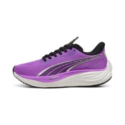 Buty do biegania damskie Puma Velocity Nitro 3. Fioletowe buty do biegania Puma, bez wzorów, bez zapięcia, do biegania. Za 387.99 zł.
